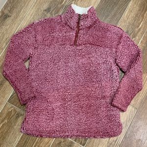 Girls Sherpa Pullover
